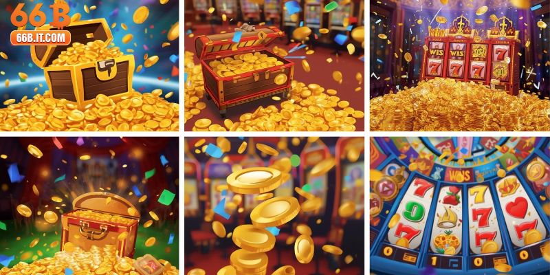 Jackpot đa tầng – “trái tim” của nổ hũ 66B